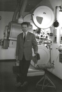 Vorführraum des Studio im Europa-Palasts (1962)
