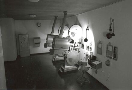 Vorführraum des Studio im Europa-Palasts (1962)