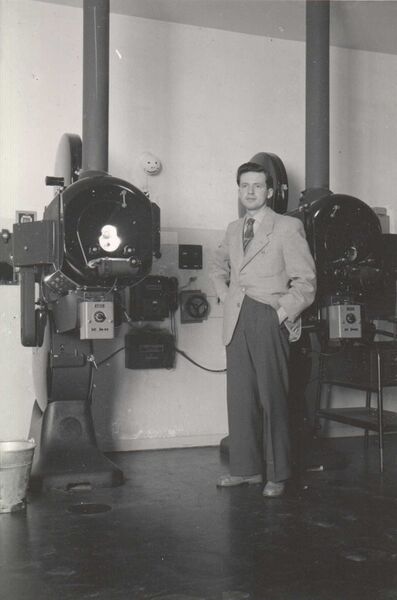 Vorführraum des Europa-Palast (1953)
